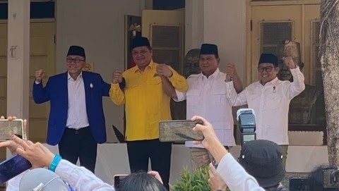 Golkar, PAN, PKB Deklarasikan Dukungan Prabowo Subianto Jadi Capres ...